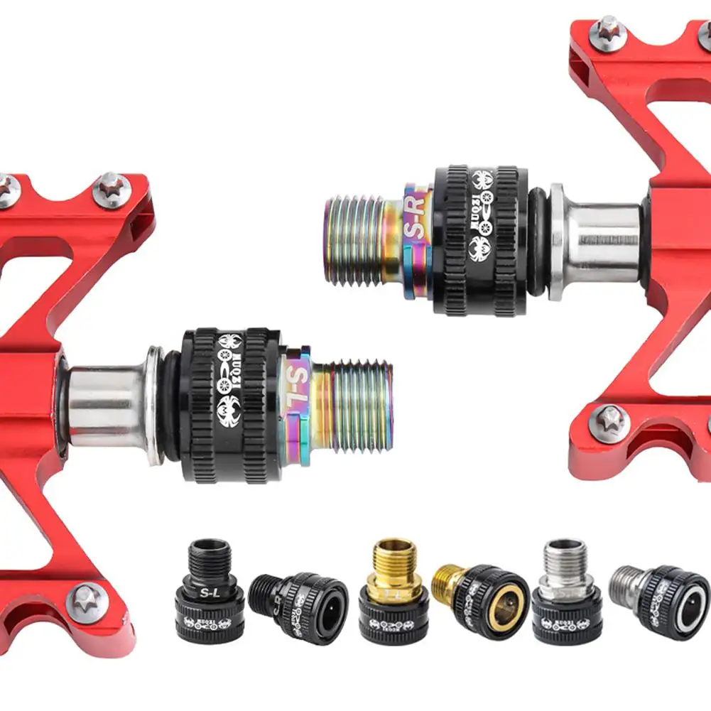 1 Pair Mountain Bike Bicycle Pedal Extension Bolts Axle Crank Accessories Bicycle Pedal Extension Quick Release Connector Parts
1 Pair Mountain Bike Bicycle Pedal Extension Bolts Axle Crank Accessories Bicycle Pedal Extension Quick Release Connector Parts