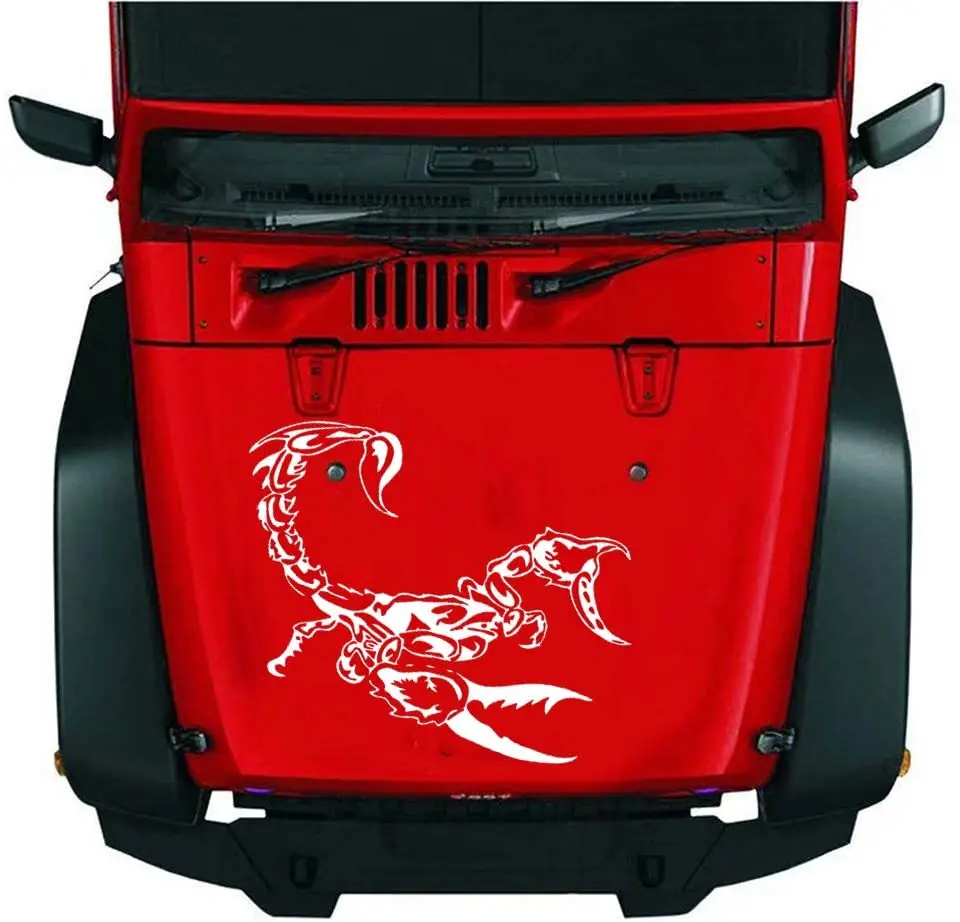 Practlsol Car Decals- 1 Pcs Cool Scorpion Decal-Car Sticker Decals, Car Decal Vinyl Car Hood Decal for Car/Truck/SUV/Jeep , Univ
Practlsol Car Decals- 1 Pcs Cool Scorpion Decal-Car Sticker Decals, Car Decal Vinyl Car Hood Decal for Car/Truck/SUV/Jeep , Univ