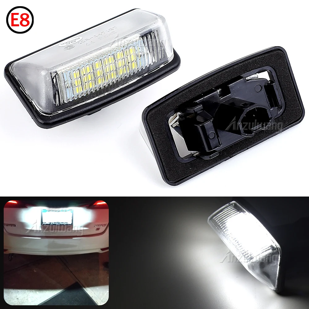 License Number Lamp For Toyota Corolla E11 ZE12 NDE12 Crown S180 Noah Voxy Starlet EP91 Previa ACR50 LED License Plate Light
License Number Lamp For Toyota Corolla E11 ZE12 NDE12 Crown S180 Noah Voxy Starlet EP91 Previa ACR50 LED License Plate Light