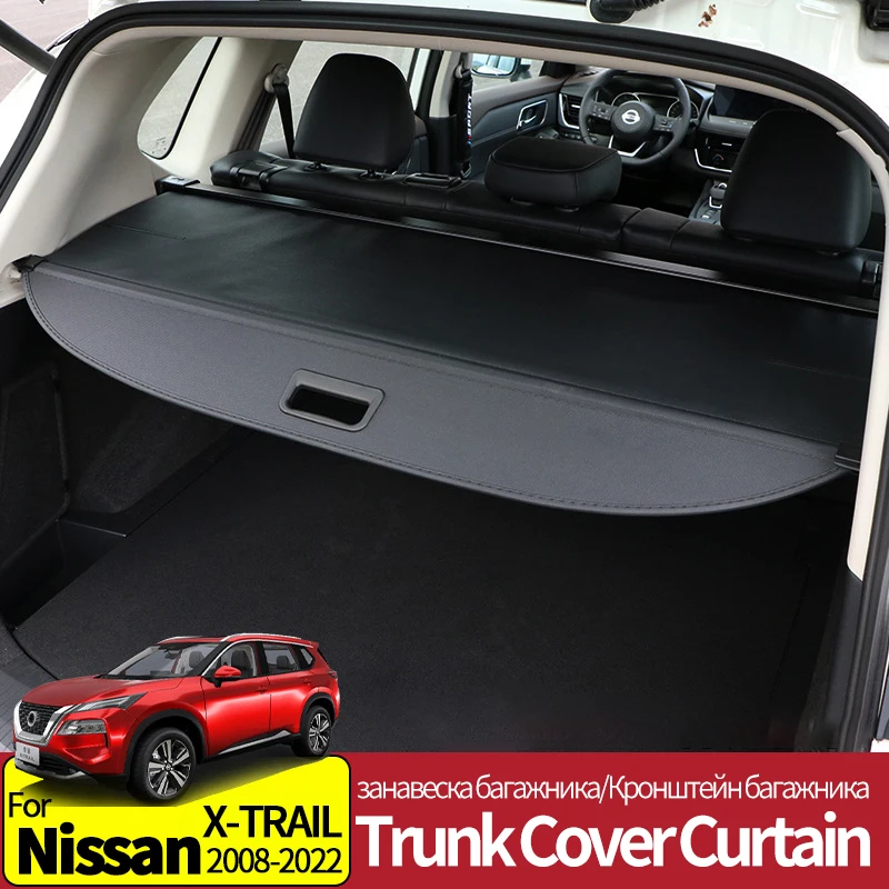 Cargo Cover Partition Curtain Screen Shade Trunk Security Shield Rear Auto Accessories Black For Nissan X-TRAIL 2008-2022
Cargo Cover Partition Curtain Screen Shade Trunk Security Shield Rear Auto Accessories Black For Nissan X-TRAIL 2008-2022