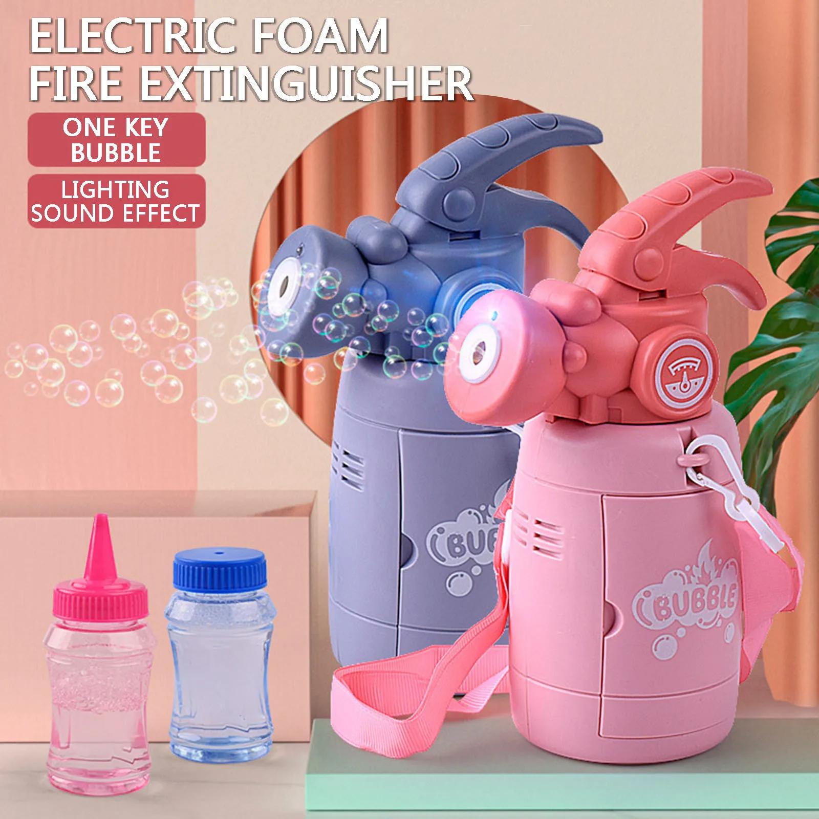 100ml Extinguisher Machine Electric Kids Toy Fire Bubble Guppies Birthday Party Supplies 2 Birthday Gifts for One Year Old Girl
100ml Extinguisher Machine Electric Kids Toy Fire Bubble Guppies Birthday Party Supplies 2 Birthday Gifts for One Year Old Girl