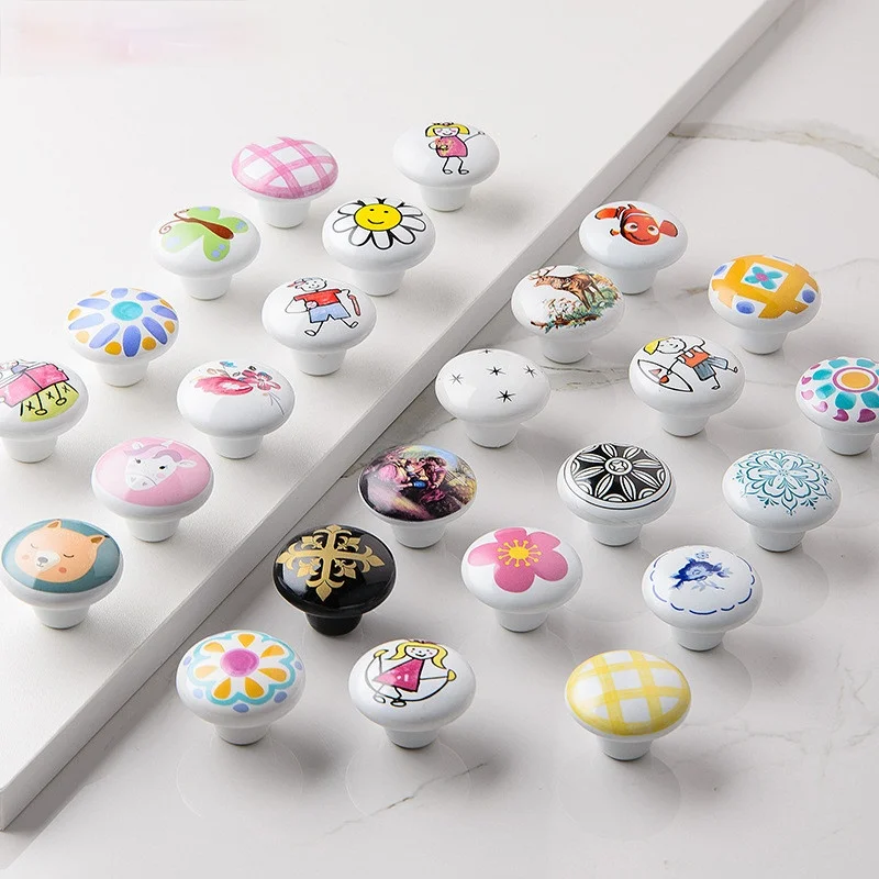 Cupboard Knobs Rural Ceramic Handles Nordic Style Children Room Wardrobe Knobs Kitchen Garden Door Handle Modern Cabinet Handle
Cupboard Knobs Rural Ceramic Handles Nordic Style Children Room Wardrobe Knobs Kitchen Garden Door Handle Modern Cabinet Handle