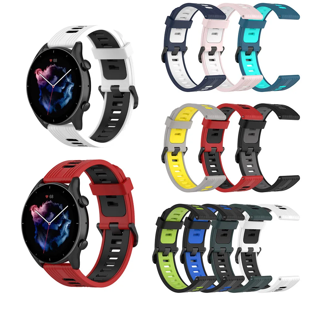 Силиконовый ремешок GTR3 Pro для Amazfit GTR, браслет для Xiaomi Amazfit Pace / Stratos 1 2 3 / GTR2 / GTR 2e, 47 мм
Силиконовый ремешок GTR3 Pro для Amazfit GTR, браслет для Xiaomi Amazfit Pace / Stratos 1 2 3 / GTR2 / GTR 2e, 47 мм