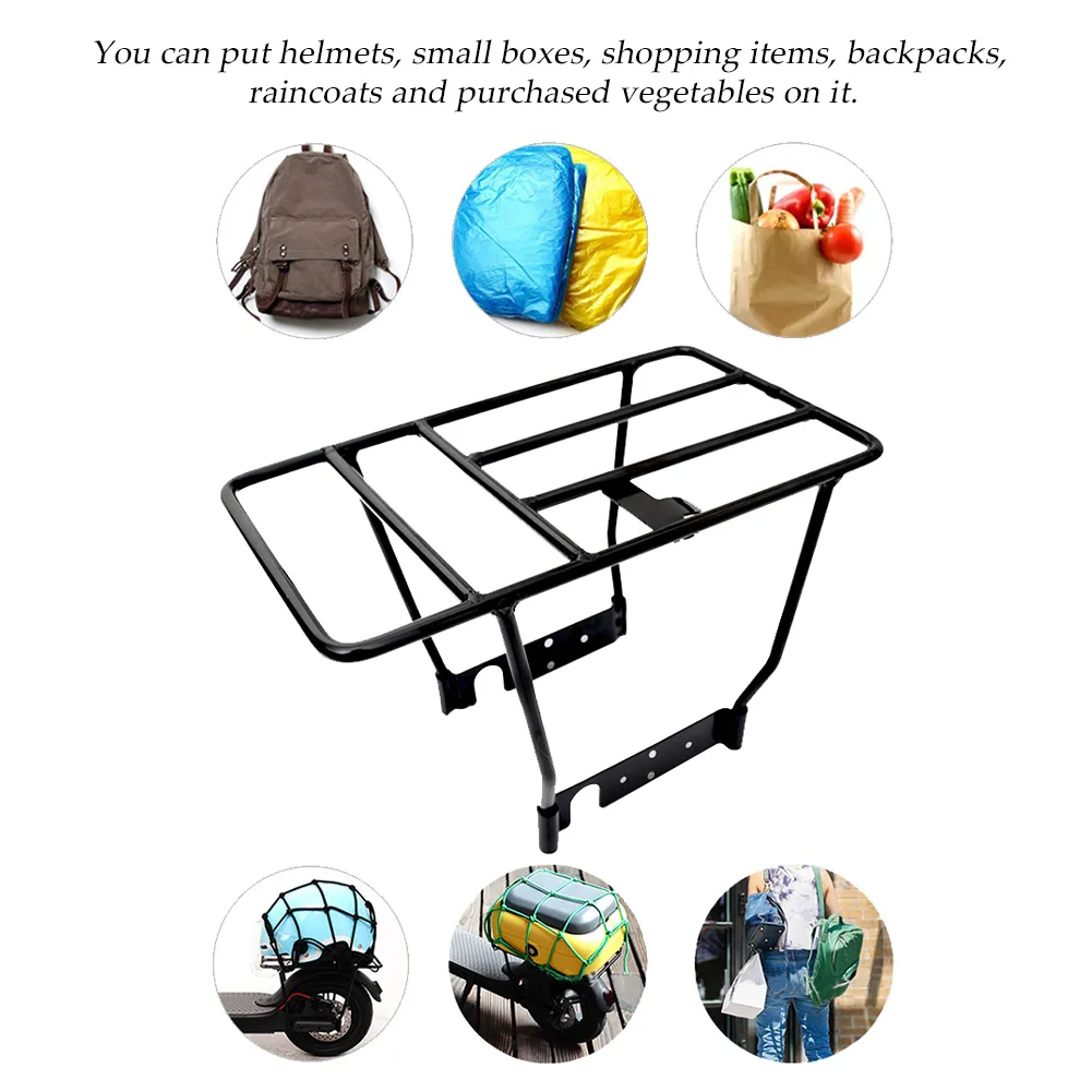 Cargo Rack Rear Shelf Easy Install Luggage Iron Electric Scooter Accessories With Screws Portable Storage For Xiaomi M365 1s Pro
Cargo Rack Rear Shelf Easy Install Luggage Iron Electric Scooter Accessories With Screws Portable Storage For Xiaomi M365 1s Pro