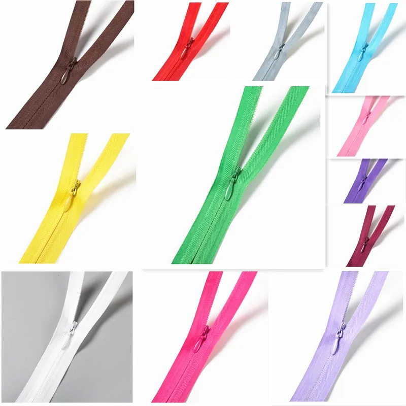 50Pcs 3# Concealed Zipper 30-50Cm (12-20 Inches) Tailor Sewing Process Multi Color Optional
50Pcs 3# Concealed Zipper 30-50Cm (12-20 Inches) Tailor Sewing Process Multi Color Optional