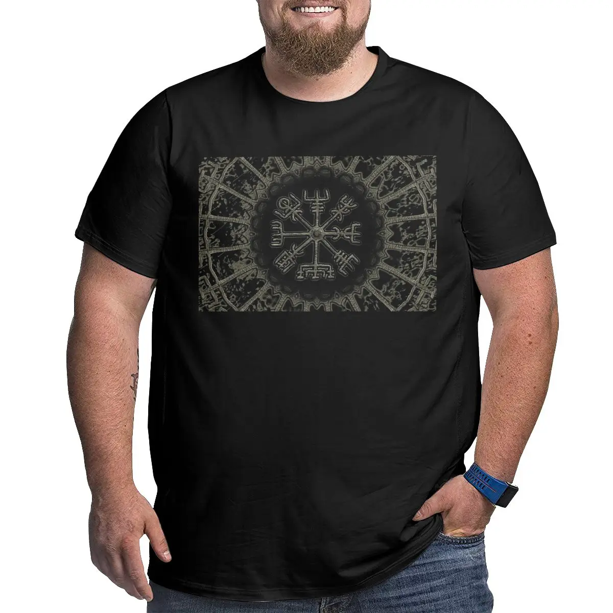 Big Size T-shirt Vegvisir Vikings Compass Zipper Pouch Novelty R339 Graphic Cool Big Tall Man Oversized Plus Size Tees Tops
Big Size T-shirt Vegvisir Vikings Compass Zipper Pouch Novelty R339 Graphic Cool Big Tall Man Oversized Plus Size Tees Tops