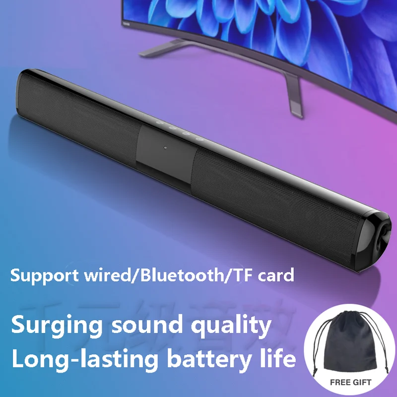 Bluetooth-колонка с объемным звуком 4D, ТВ-саундбар, сабвуфер, двойной динамик, Беспроводная Bluetooth-аудиосистема 2022, Новинка
Bluetooth-колонка с объемным звуком 4D, ТВ-саундбар, сабвуфер, двойной динамик, Беспроводная Bluetooth-аудиосистема 2022, Новинка