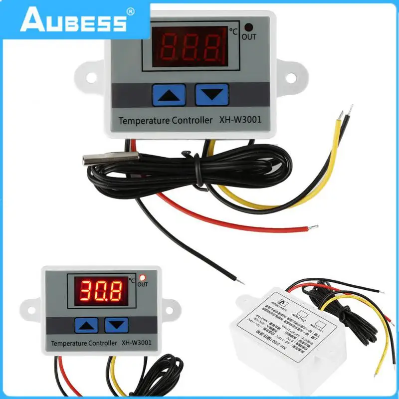 XH-W3001 Digital Temperature Controller Thermostat 10A 220V Thermoregulator Aquarium Incubator Temp Regulator
XH-W3001 Digital Temperature Controller Thermostat 10A 220V Thermoregulator Aquarium Incubator Temp Regulator