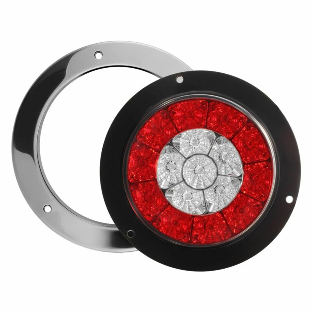 4 Inch Round Red/Amber 16-LED Truck Trailer Brake Stop Turn Signal Tail Lights High Quality And Durable
4 Inch Round Red/Amber 16-LED Truck Trailer Brake Stop Turn Signal Tail Lights High Quality And Durable