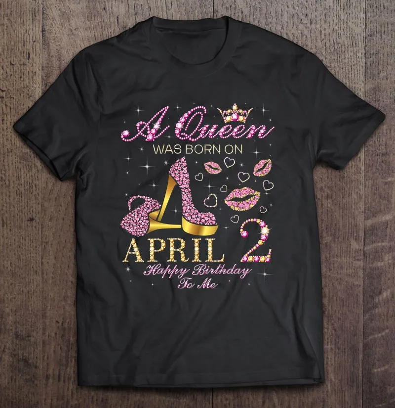 Футболка с надписью «A Queen Was Born» 2 апреля на день рождения «Happy Birthday To Me», футболка с рисунком аниме, футболка унисекс, Спортивная Мужская хлоп...
Футболка с надписью «A Queen Was Born» 2 апреля на день рождения «Happy Birthday To Me», футболка с рисунком аниме, футболка унисекс, Спортивная Мужская хлоп...