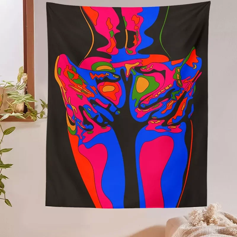 Psychedelic Tapestry Wall Hanging 80s Aesthetic Wall Cloth Tapestries Hippie Decor Living Room Bedroom Bohemian INS Print
Psychedelic Tapestry Wall Hanging 80s Aesthetic Wall Cloth Tapestries Hippie Decor Living Room Bedroom Bohemian INS Print