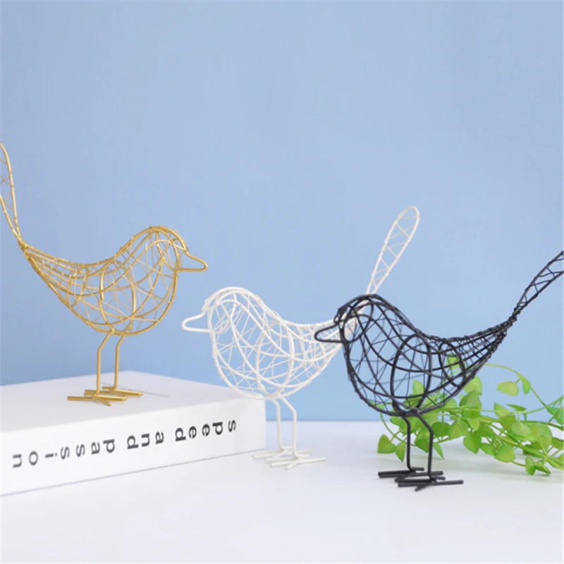 Hot Sale Iron Bird Figurines Abstract Bird Animal Figurine Retro Nordic Home Decoration Art Craft Creative Gift Metal Bird
Hot Sale Iron Bird Figurines Abstract Bird Animal Figurine Retro Nordic Home Decoration Art Craft Creative Gift Metal Bird