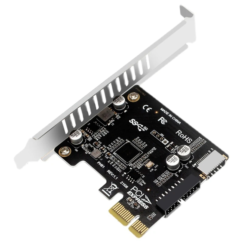 PCI E адаптер PCI-Express 1X на USB Type-E Расширительная плата с разъемом питания Type-C 19 Pin для LINUX, WINDOWS
PCI E адаптер PCI-Express 1X на USB Type-E Расширительная плата с разъемом питания Type-C 19 Pin для LINUX, WINDOWS