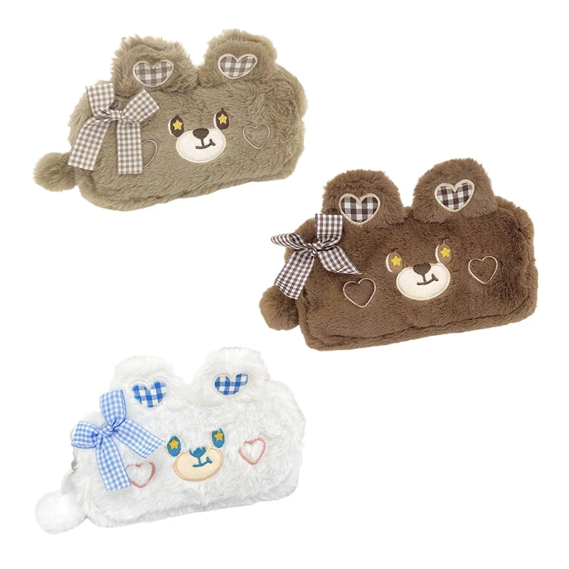 Portable Zipper Pencil Case Multifunctional Cute Pen Pouch Fuzzy Plush Storage Bag for Travel Stationerys Small Crafts
Portable Zipper Pencil Case Multifunctional Cute Pen Pouch Fuzzy Plush Storage Bag for Travel Stationerys Small Crafts