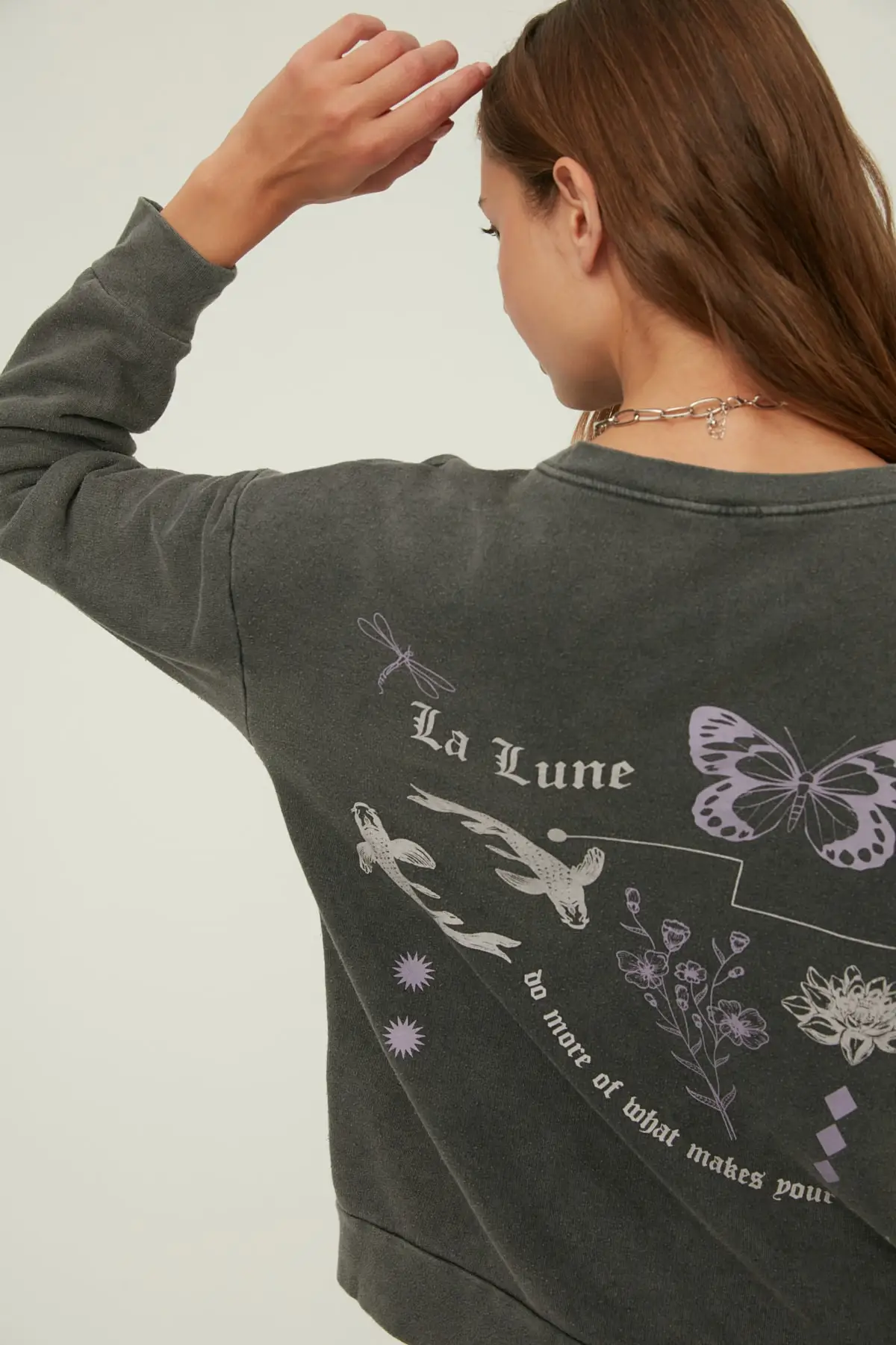 Women's Sweatshirt antanite Back Printed Loose Wash Thin Knitted Hoodies Fashion All Season New Pullovers Fleece
Women's Sweatshirt antanite Back Printed Loose Wash Thin Knitted Hoodies Fashion All Season New Pullovers Fleece