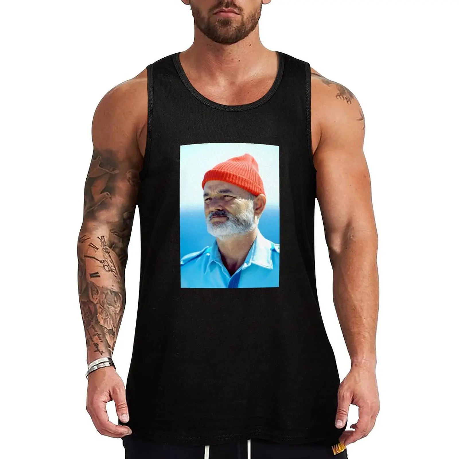 Bill Murray as Steve Zissou майка мужская спортивная футболка мужские спортивные футболки
