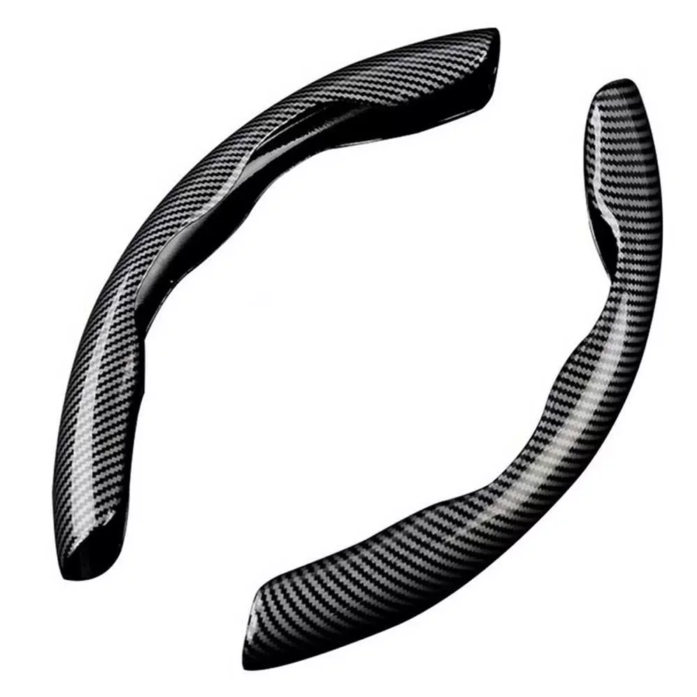 Fiber Look Universal Car Steering Wheel Cover Booster Non-Slip Accessory ABS High Quality Steering Covers Car Accessories
Fiber Look Universal Car Steering Wheel Cover Booster Non-Slip Accessory ABS High Quality Steering Covers Car Accessories