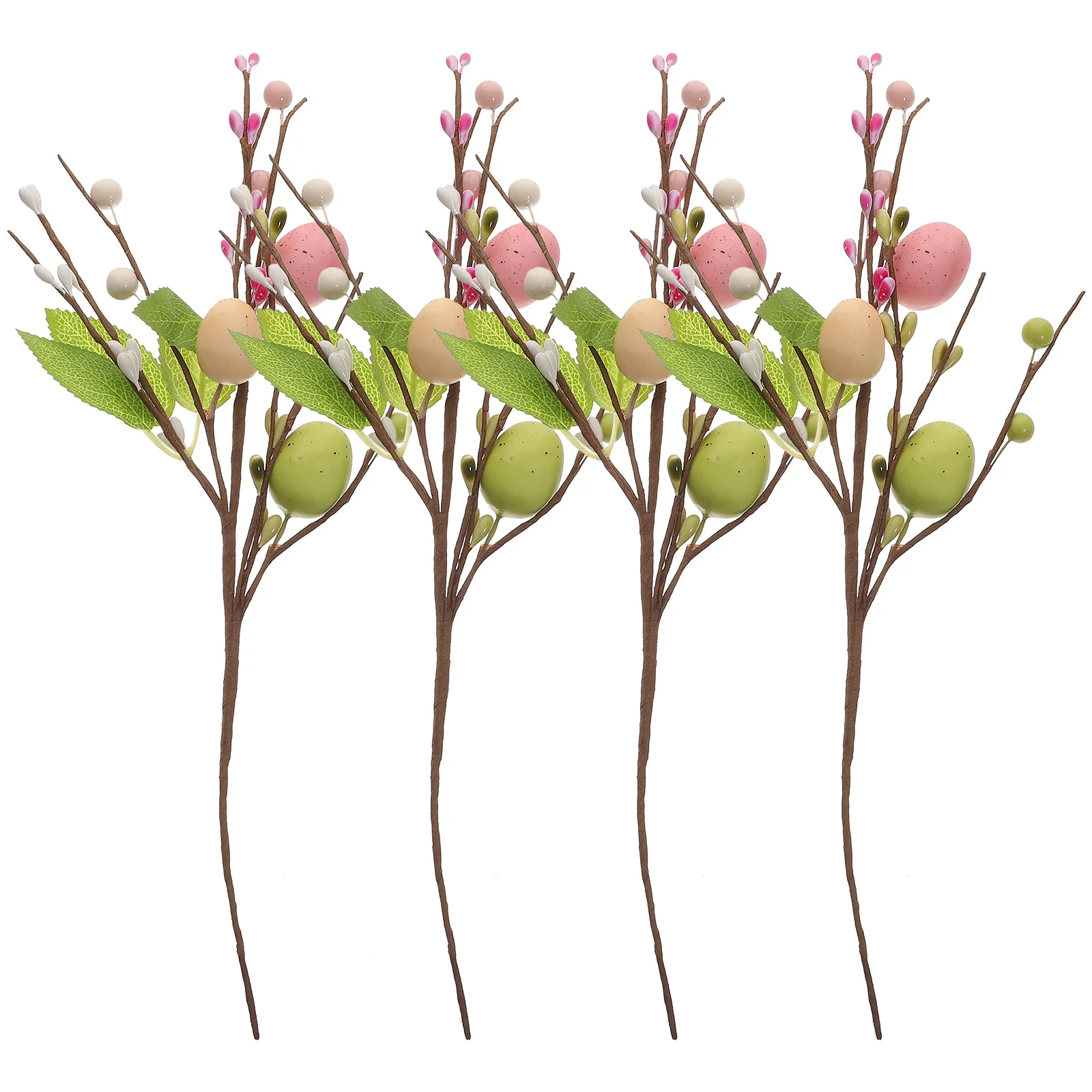 4 Pcs Eggs Twig Picks Home Decor Spring Berry Stems DIY Egg Picks Flower Arrangements Artificial Flower Garland
4 Pcs Eggs Twig Picks Home Decor Spring Berry Stems DIY Egg Picks Flower Arrangements Artificial Flower Garland