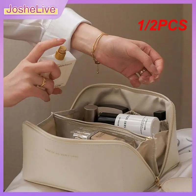 1/2PCS Cosmetic Bag Large Capacity Travel Cosmetic Bag Multifunction Cosmetic Bag Women Toiletry Make Up Bag Storage Makeup
1/2PCS Cosmetic Bag Large Capacity Travel Cosmetic Bag Multifunction Cosmetic Bag Women Toiletry Make Up Bag Storage Makeup