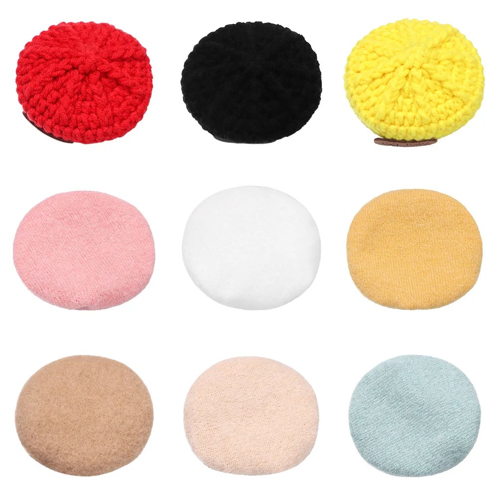 Fashion Doll Berets For 1/6 Doll Clothes Accessories Candy Color Wool Knitted Doll Hat for1/12 BJD Doll Accessories Decorations
Fashion Doll Berets For 1/6 Doll Clothes Accessories Candy Color Wool Knitted Doll Hat for1/12 BJD Doll Accessories Decorations
