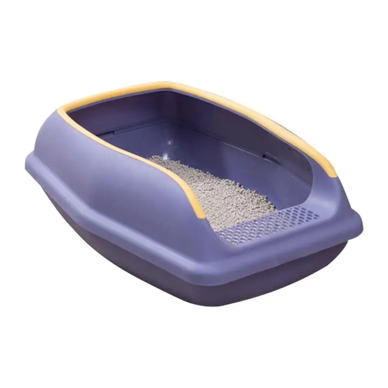 High Sided Litter Box Semi-enclosed High Side Sifting Litter Box Kitten Toilet With Litter Sifting Scoop Removable Kittens
High Sided Litter Box Semi-enclosed High Side Sifting Litter Box Kitten Toilet With Litter Sifting Scoop Removable Kittens