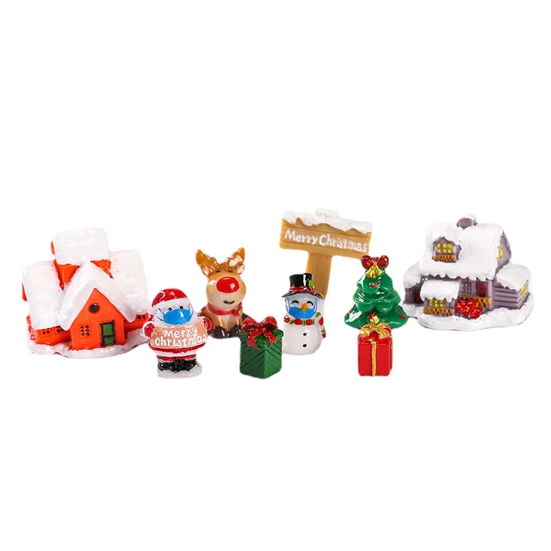 Christmas decorations boasting new models with masks Santa Claus micro-landscape landscaping decorations ornaments snow scene
Christmas decorations boasting new models with masks Santa Claus micro-landscape landscaping decorations ornaments snow scene