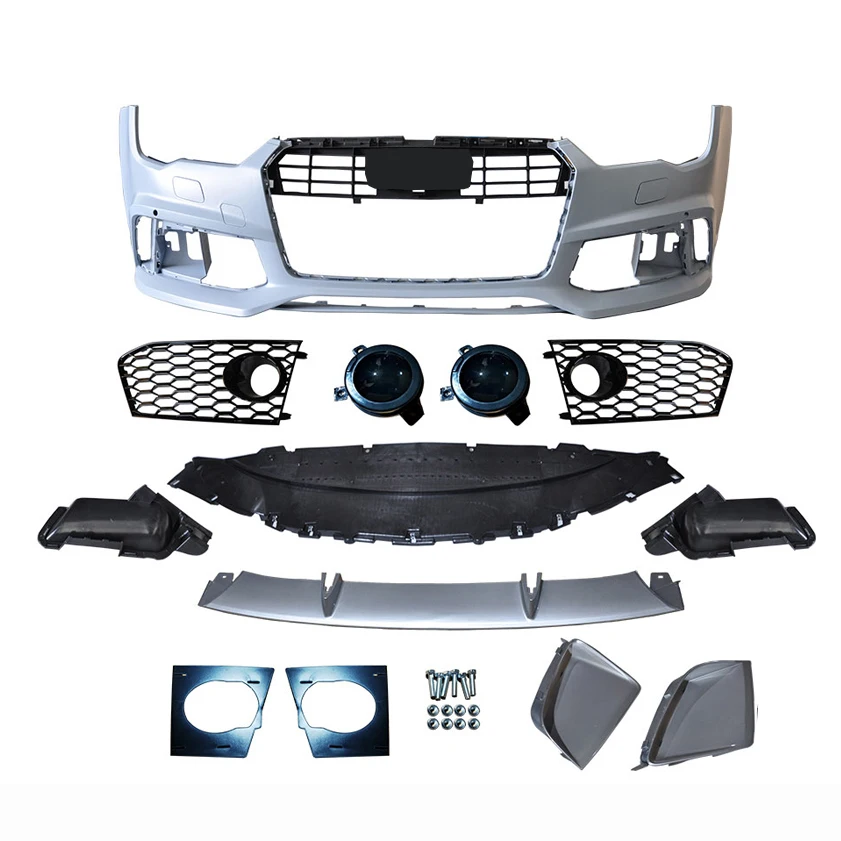 Factory Direct Sales for A7/S7 Upgrade RS7 Front Bumper Assy for Tuning Parts 2016-2018 Auto Rear Spare Parts Car Body Kits
Factory Direct Sales for A7/S7 Upgrade RS7 Front Bumper Assy for Tuning Parts 2016-2018 Auto Rear Spare Parts Car Body Kits