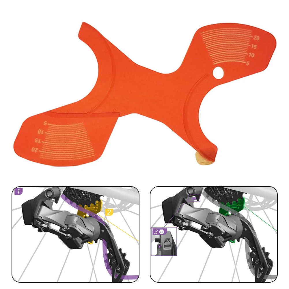 Bicycle Rear Derailleur Chain Gap Adjustment Gauge Tool For SRAM XPLR AXS FORCERearDerailleurBikeAccessories
Bicycle Rear Derailleur Chain Gap Adjustment Gauge Tool For SRAM XPLR AXS FORCERearDerailleurBikeAccessories