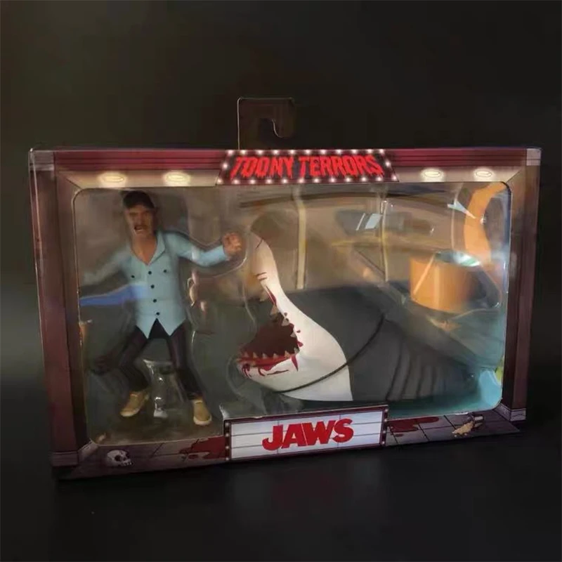 Neca Jaws Toony Terrors Jaws and Quint Action Figure Shark Cosplay Model Toys Collection Bookshelf Decoration Gift For Boyfriend
Neca Jaws Toony Terrors Jaws and Quint Action Figure Shark Cosplay Model Toys Collection Bookshelf Decoration Gift For Boyfriend