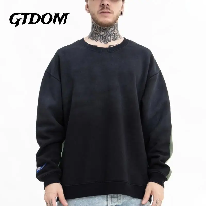 GTDOM Men Patchwork Print Floral Cotton Sweatshirt Casual Loose 2021 Autumn Winter New Fashion O-Neck Long Sleeve Sweatshirts
GTDOM Men Patchwork Print Floral Cotton Sweatshirt Casual Loose 2021 Autumn Winter New Fashion O-Neck Long Sleeve Sweatshirts