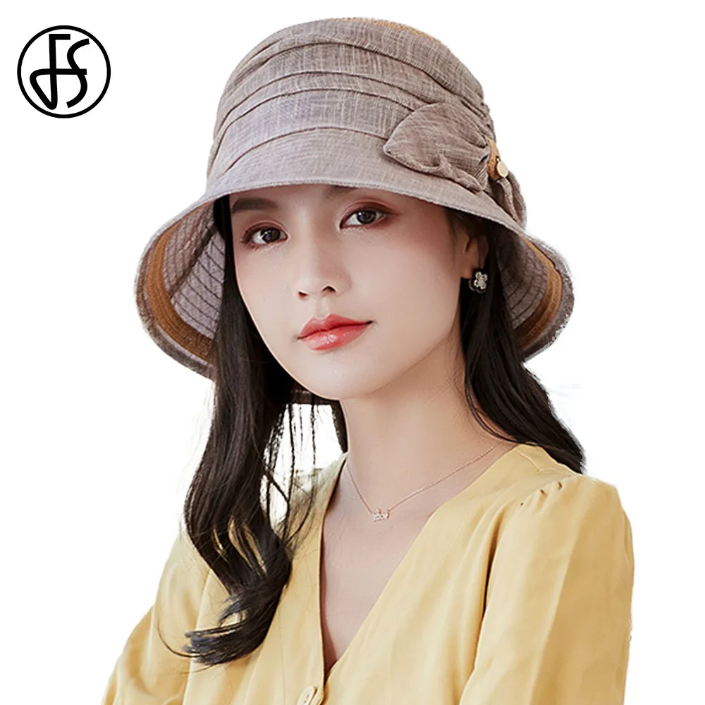 FS Summer Charm Handmade Straw Hats For Women Bowknot Foldable Versatile Caps Outdoor Sun Protection Hat Fedora Chapeau Femme
FS Summer Charm Handmade Straw Hats For Women Bowknot Foldable Versatile Caps Outdoor Sun Protection Hat Fedora Chapeau Femme