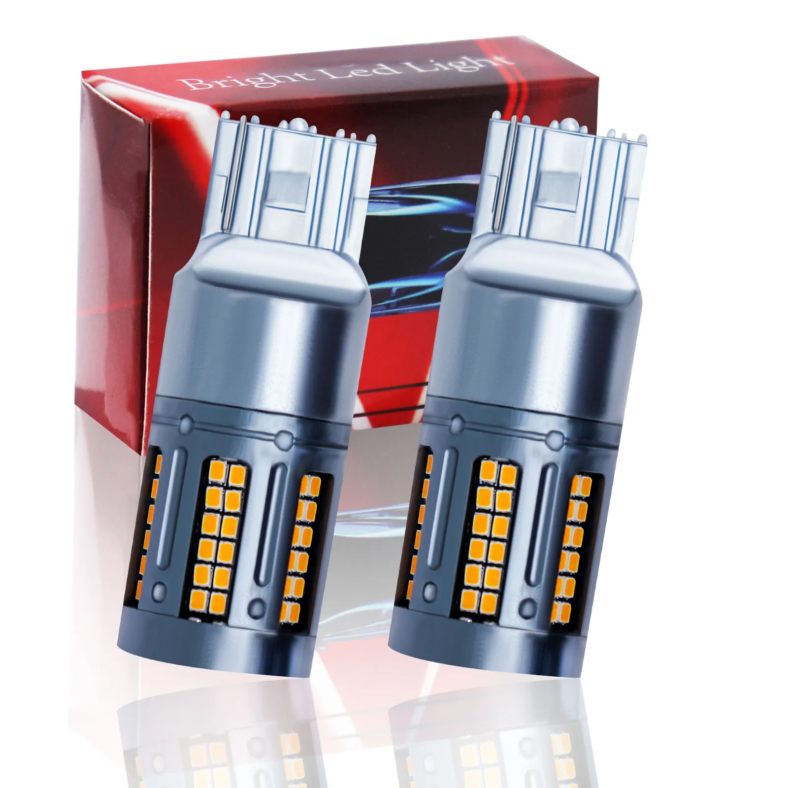 7440 7440NA LED Bulb Amber CANBUS Error Free Turn Signal Lights No Error T20 W21W Blinkers Bulb with Built-in Load Resistor
7440 7440NA LED Bulb Amber CANBUS Error Free Turn Signal Lights No Error T20 W21W Blinkers Bulb with Built-in Load Resistor