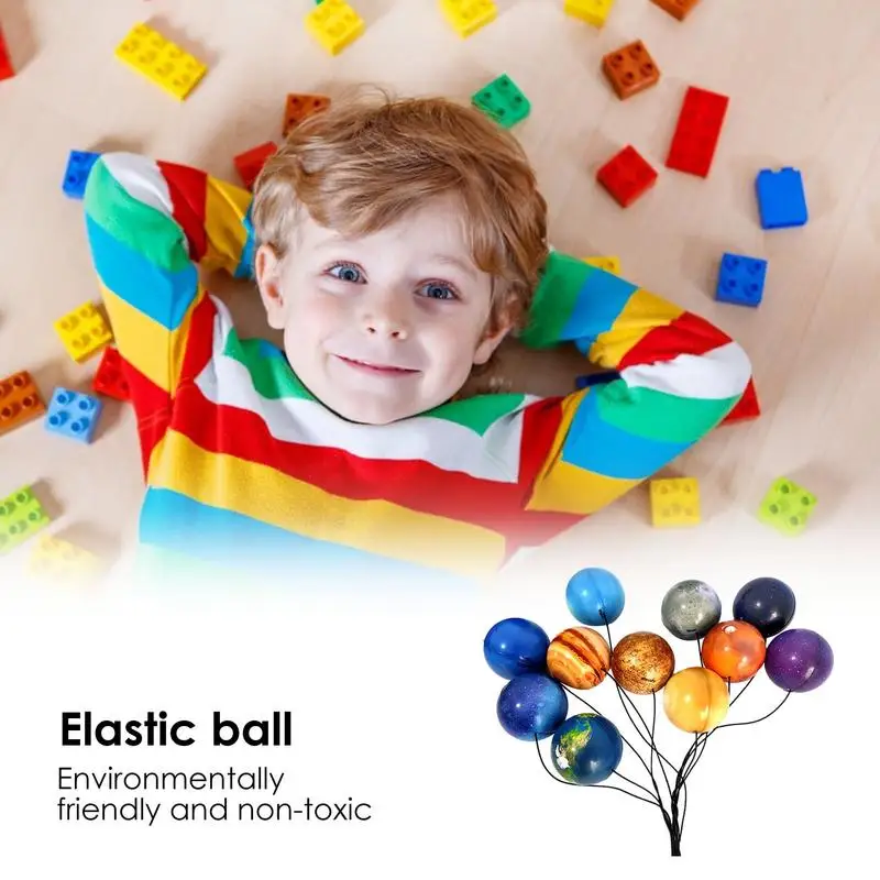 Planet Bouncy Balls For Kids Early Learning Hand Squeeze Sensory Ball Toy Stress Relief Toy For Children Space Themed Gift
Planet Bouncy Balls For Kids Early Learning Hand Squeeze Sensory Ball Toy Stress Relief Toy For Children Space Themed Gift