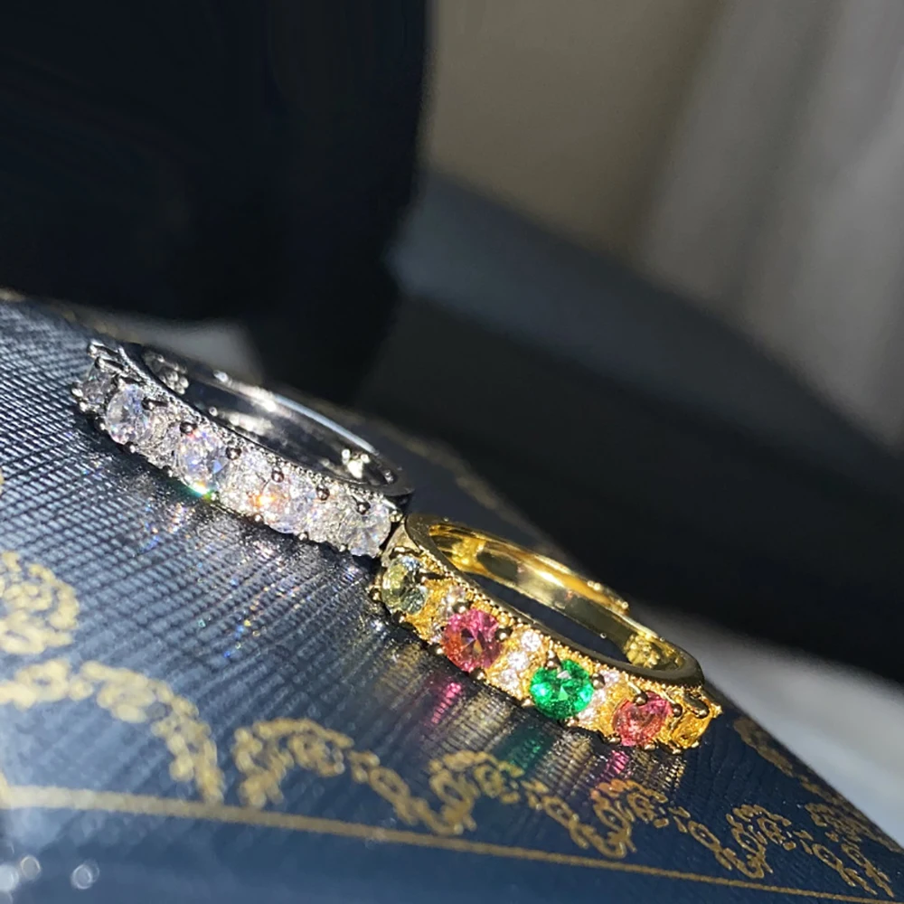 Hot Fashion Luxury Ring Jewelry Top Quality Wedding Party Ladies Ring Popular Jewelry For Women Round Classic Jewelry
Hot Fashion Luxury Ring Jewelry Top Quality Wedding Party Ladies Ring Popular Jewelry For Women Round Classic Jewelry