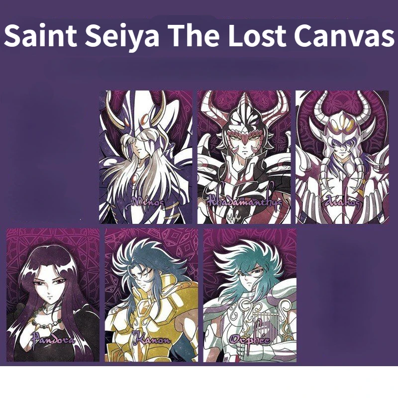 6 шт./набор, Детские карточки с героями аниме Saint Seiya
6 шт./набор, Детские карточки с героями аниме Saint Seiya