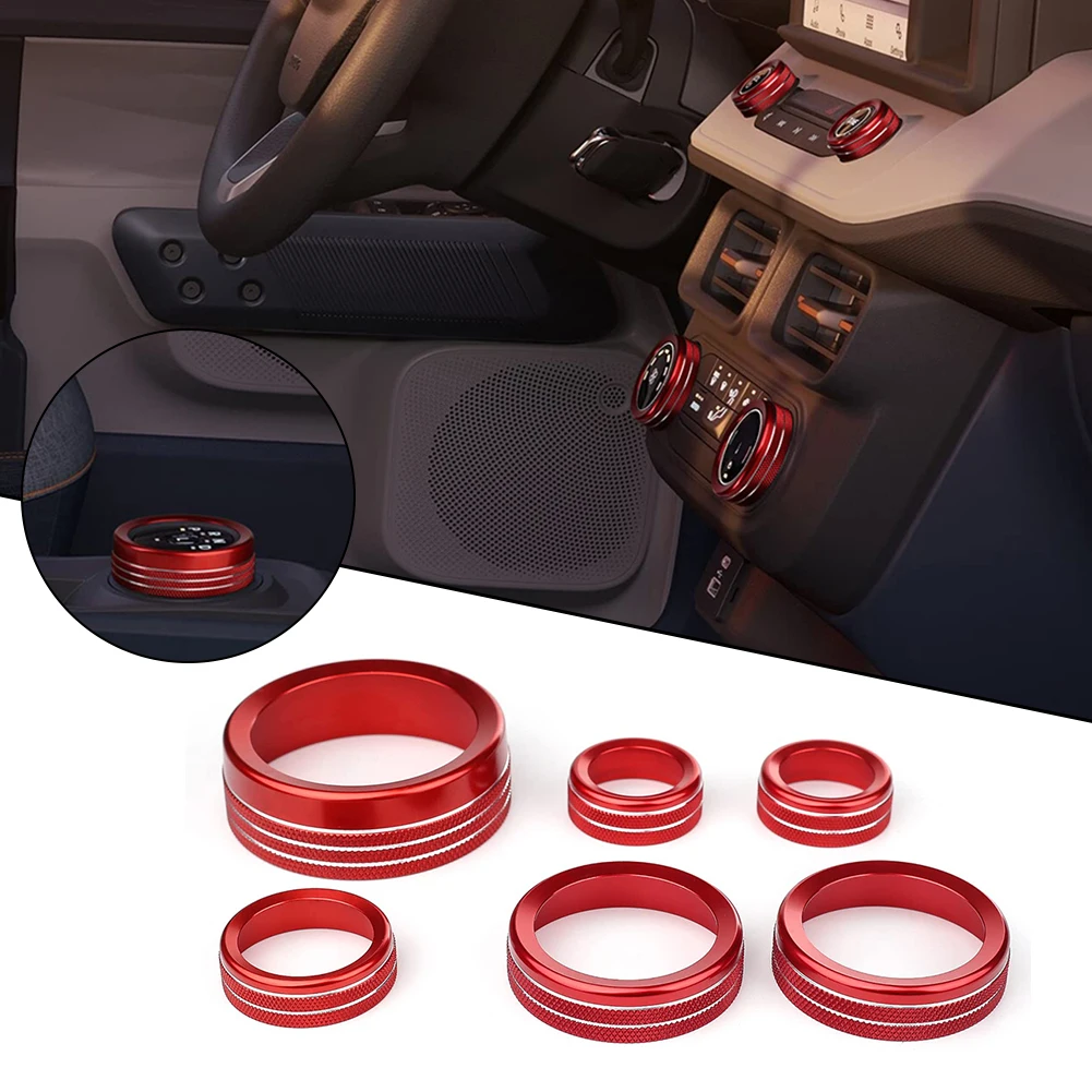 6Pcs Car AC Multimedia Gear Shift Trim Button Cover For Ford Maverick XL XLT LARIAT 2022 2023 Car AC Control Knob Cover
6Pcs Car AC Multimedia Gear Shift Trim Button Cover For Ford Maverick XL XLT LARIAT 2022 2023 Car AC Control Knob Cover