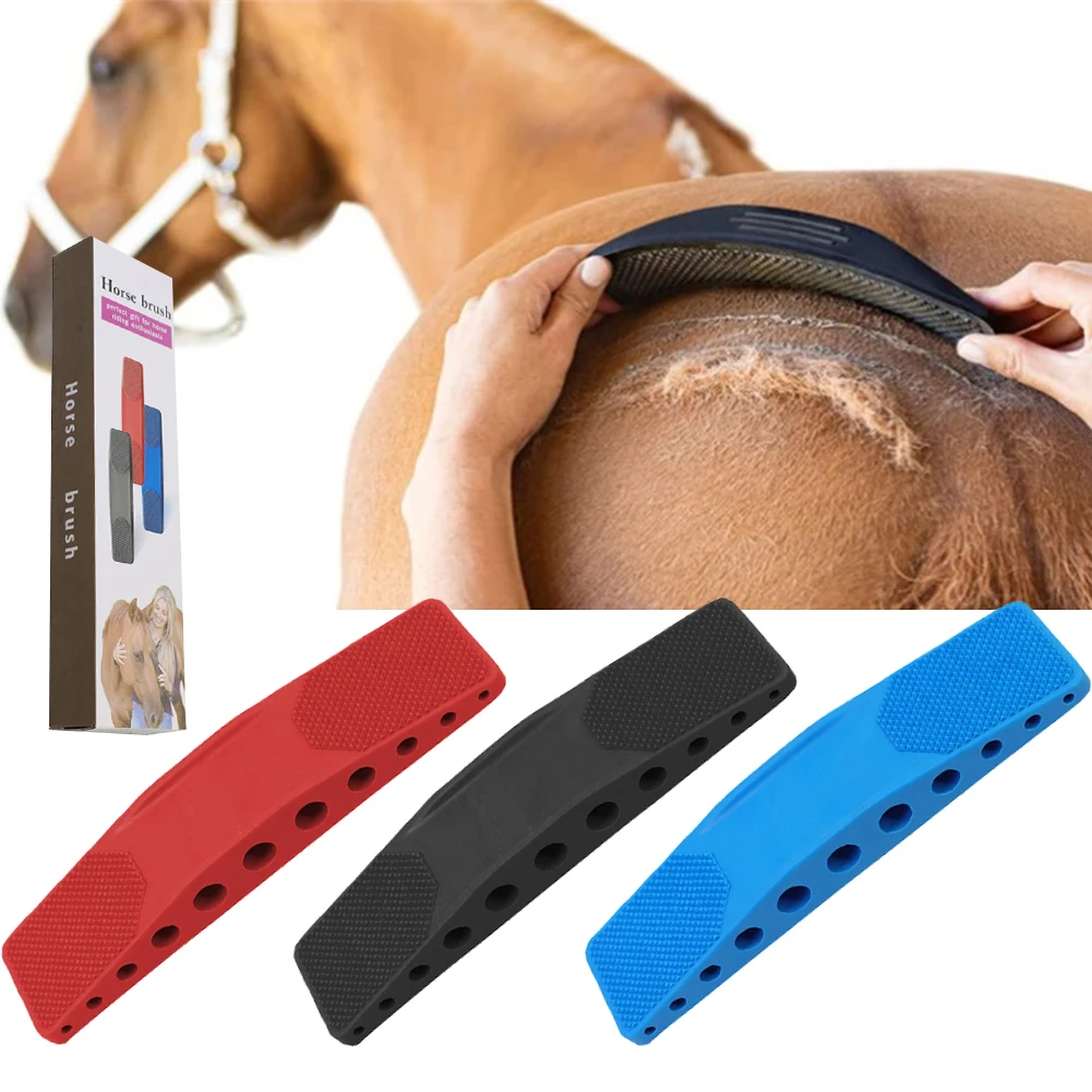 6 in 1 Horse Brush Removal Hair Massage Brush Sweat Cleaning Kit Scrubber Horse Grooming Horse Shedding Tool Equestrian Supplies
6 in 1 Horse Brush Removal Hair Massage Brush Sweat Cleaning Kit Scrubber Horse Grooming Horse Shedding Tool Equestrian Supplies