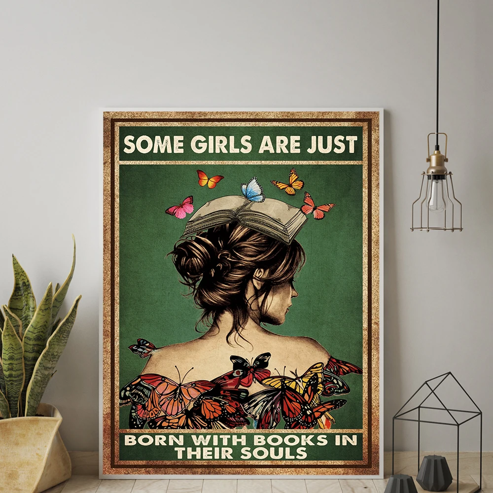 Wall Art Nordic Style HD Prints Poster Mental Butterfly Book Girl Shadow Canvas Home Decor Painting Modular Bedroom Pictures
Wall Art Nordic Style HD Prints Poster Mental Butterfly Book Girl Shadow Canvas Home Decor Painting Modular Bedroom Pictures