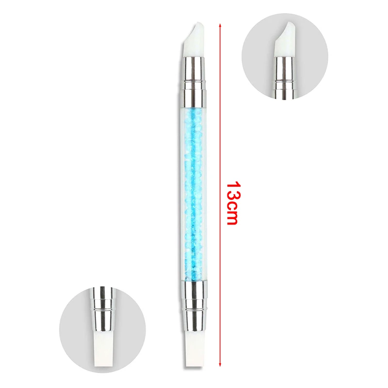 1PC DIY Painting Dual-Ended 2 Ways Nail Art Silicone Sculpture Pen Carving 
1PC DIY Painting Dual-Ended 2 Ways Nail Art Silicone Sculpture Pen Carving