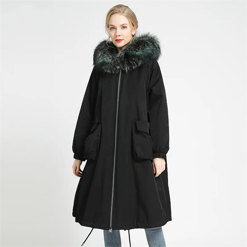 Windbreaker Pie Overcomes Mid-Length Rex Rabbit Fur Fur Liner Removable Winter Real Fur Fashionable Warm Simple Atmosphere
Windbreaker Pie Overcomes Mid-Length Rex Rabbit Fur Fur Liner Removable Winter Real Fur Fashionable Warm Simple Atmosphere