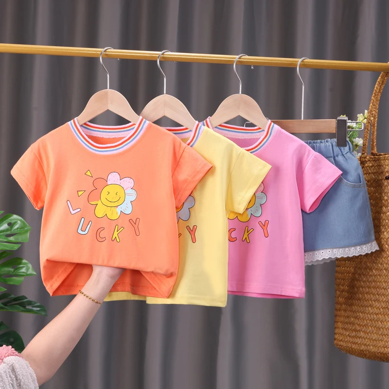 XPZ-BabyClothesToddler girlClothes0-5 Years Old Summer Short-Sleeved Shorts Suit Baby Printed Shirt Casual Shorts Two-Piece Suit
XPZ-BabyClothesToddler girlClothes0-5 Years Old Summer Short-Sleeved Shorts Suit Baby Printed Shirt Casual Shorts Two-Piece Suit