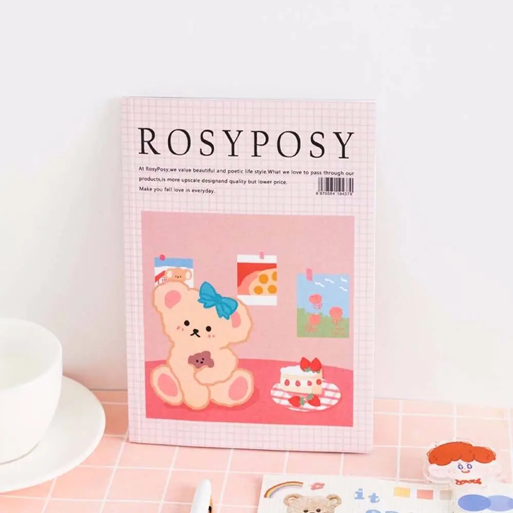 Scrapbook Stationery Sticker Journal INS Style Vintage Cartoon Bear Rosy Posy 20 Page Decoration Stickers Notebook Sticker Set
Scrapbook Stationery Sticker Journal INS Style Vintage Cartoon Bear Rosy Posy 20 Page Decoration Stickers Notebook Sticker Set