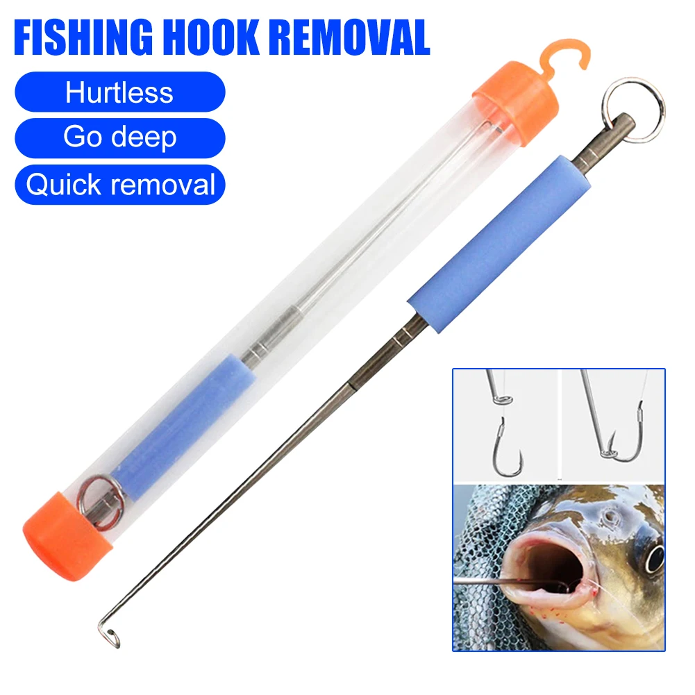 1PC Stainless Steel Easy Fish Hook Remover Safety Fishing Hook Extractor Detacher Rapid Decoupling Device Fishing Tool Equipment
1PC Stainless Steel Easy Fish Hook Remover Safety Fishing Hook Extractor Detacher Rapid Decoupling Device Fishing Tool Equipment