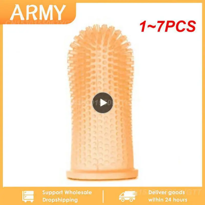 1~7PCS New Ultra Soft Pet Finger Toothbrush Teeth Cleaning Bad Breath Care Non-toxic Silicone Toothbrush Tools Pet Cleaning
1~7PCS New Ultra Soft Pet Finger Toothbrush Teeth Cleaning Bad Breath Care Non-toxic Silicone Toothbrush Tools Pet Cleaning