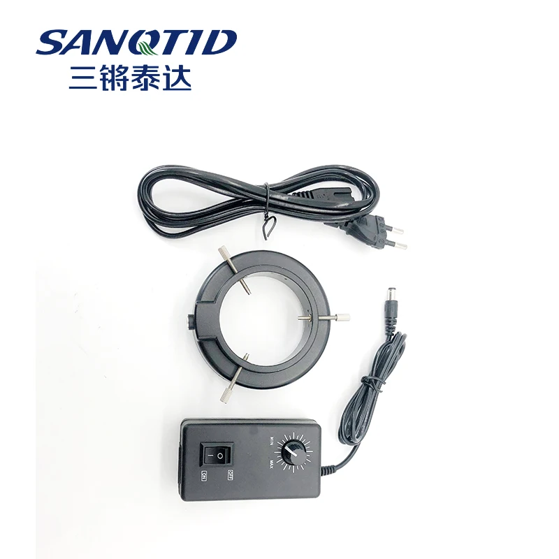Black Adjustable 56 LED Ring Light illuminator Lamp Industry Stereo Microscope Camera Magnifier AC 100-240V Adapter B
Black Adjustable 56 LED Ring Light illuminator Lamp Industry Stereo Microscope Camera Magnifier AC 100-240V Adapter B