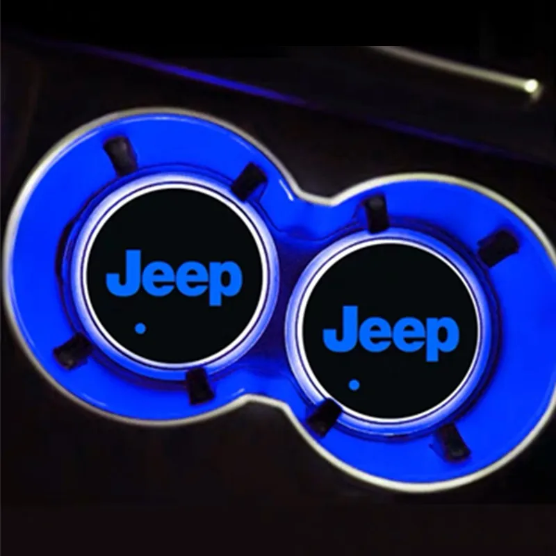 2X Luminous Car Water Cup Coaster Holder 7 Colorful Led Atmosphere Light USB Charging For JEEP Wrangler Compass Patriot Renegade
2X Luminous Car Water Cup Coaster Holder 7 Colorful Led Atmosphere Light USB Charging For JEEP Wrangler Compass Patriot Renegade