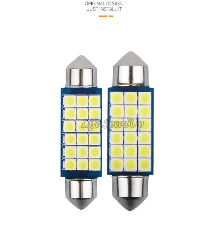 interior light 10pcs 18SMD 3030LED White Dome Festoon 31 36 39 42mm Car Light CANBUS Error Free LED Lamp auto Bulb
interior light 10pcs 18SMD 3030LED White Dome Festoon 31 36 39 42mm Car Light CANBUS Error Free LED Lamp auto Bulb