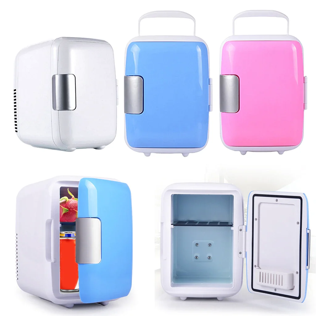 Mini Portable 4L Refrigerator Multifunction Compact Fridge Drink Beauty Face Cosmetics Cooler Warmer Fridge Freezer for Home Car
Mini Portable 4L Refrigerator Multifunction Compact Fridge Drink Beauty Face Cosmetics Cooler Warmer Fridge Freezer for Home Car