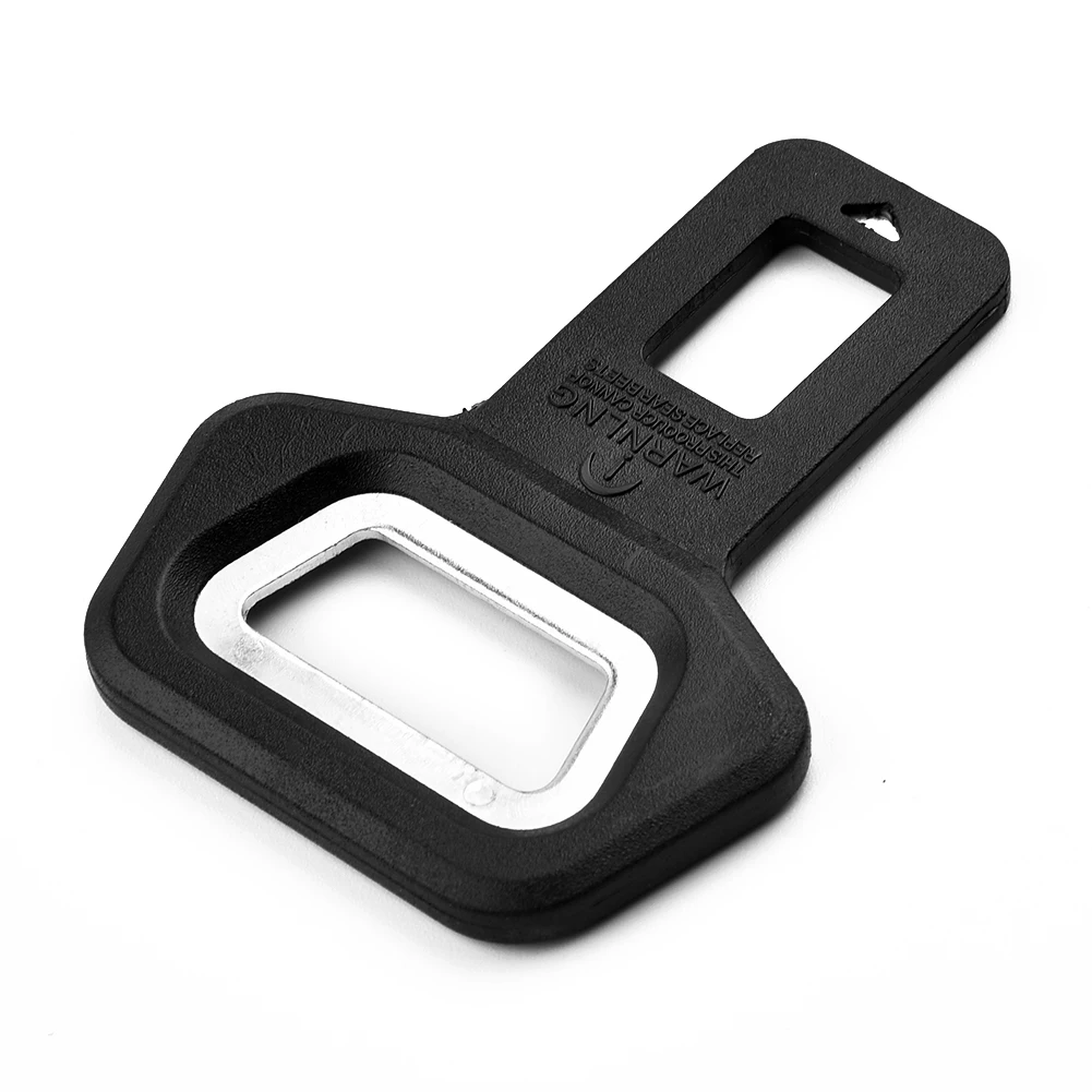 

1PCS Black Car Seat Belt Clip Extender Safety Seatbelt Lock Buckle Plug Universal For Most Cars Trucks And SUV