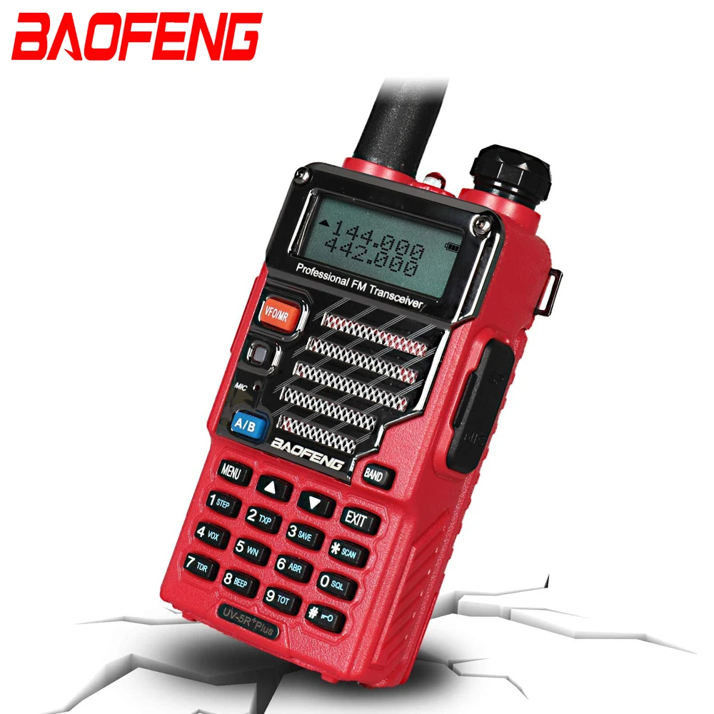 Baofeng Original UV5R+PLUS Walkie Talkie Dual Band 136-174Mhz 400-520Mhz Portable BF UV-5R Two Way Radio Pofung Transceiver
Baofeng Original UV5R+PLUS Walkie Talkie Dual Band 136-174Mhz 400-520Mhz Portable BF UV-5R Two Way Radio Pofung Transceiver